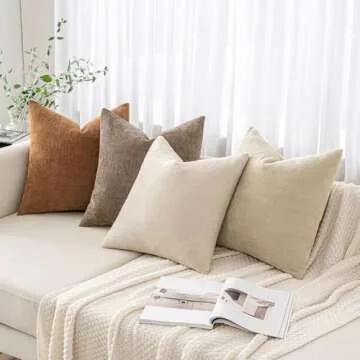 MIULEE Decorative Throw Pillow Covers – Cozy & Stylish