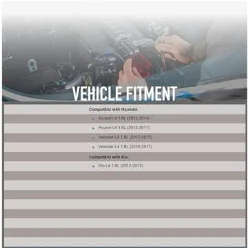 OEG Parts New Alternator Compatible With Hyundai Accent L4 1.6L 2012-2017, Veloster 1.6L Naturally Aspirated 2012-2017 37300-2B300, 37300-2B500, 37300-2B510, 2607372, 2608483, 2616741