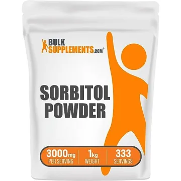 BulkSupplements Sorbitol Powder - Keto-Friendly, Low-Calorie Sugar Substitute