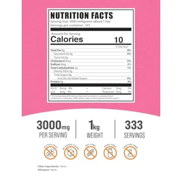 Keto Sorbitol Powder - Low-Calorie Sugar Substitute for Baking