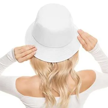 Durio Men's Wide Brim Beach Bucket Hat for Sun Protection