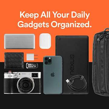 Fitdom Small Tactical Messenger Bag For Men. Multiple Ways to Carry as Sling, Shoulder, Crossbody, Waist, Pouch Side Pack. Made with Heavy Duty Fabric. Pack This EDC Tactical Bag (BLACK)