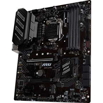MSI Z390-A PRO LGA1151 (Intel 8th and 9th Gen) M.2 USB 3.1 Gen 2 DDR4 HDMI DP CFX Dual Gigabit LAN ATX Z390 Gaming Motherboard