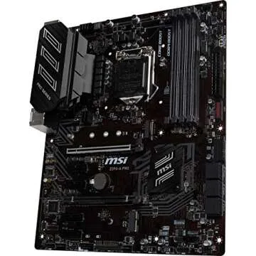 MSI Z390-A PRO LGA1151 (Intel 8th and 9th Gen) M.2 USB 3.1 Gen 2 DDR4 HDMI DP CFX Dual Gigabit LAN ATX Z390 Gaming Motherboard