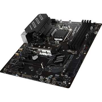 MSI Z390-A PRO LGA1151 (Intel 8th and 9th Gen) M.2 USB 3.1 Gen 2 DDR4 HDMI DP CFX Dual Gigabit LAN ATX Z390 Gaming Motherboard