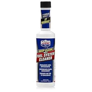 Lucas Oil Deep Clean Fuel System Cleaner – Powerful Fuel Additive with Proven Results