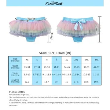CutiePlusU Tulle Bloomers for Parties and Everyday Wear