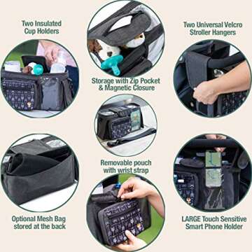 OmniKit Baby Stroller Organizer: Keep Your Essentials Handy