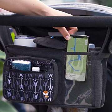 OmniKit Stroller Organizer - Smart Design for Parents