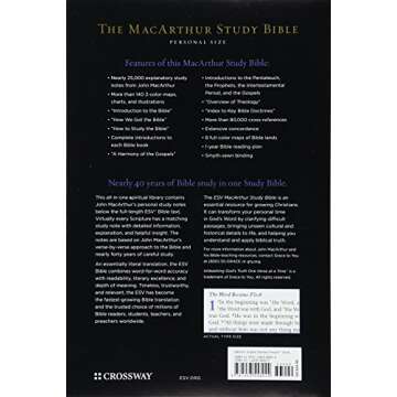 The MacArthur Study Bible ESV Personal Size - Explore Faith