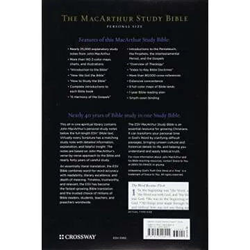 The MacArthur Study Bible: Personal Size ESV with Expert Commentary