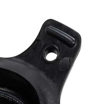 Camco Flexible 3-in-1 Sewer Adapter Hose Seal -Flexible Fitting That Makes Connection to a Sewer Inlet Simple and Less Hands On! (39318), Black