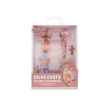 NPW Classic Chaps Drink Markers for Fun Gatherings