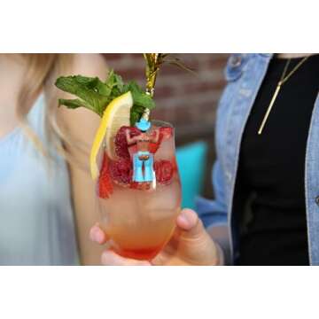 NPW Classic Chaps Drink Markers for Fun Gatherings