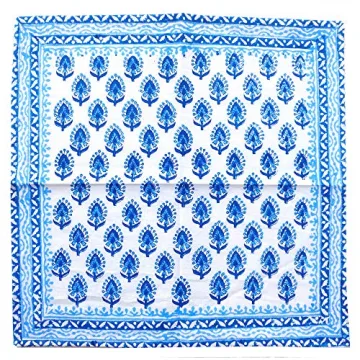 Rastogi Handicrafts Cotton Table Mats and Napkins Set