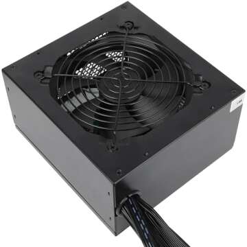ESGAMING 600W ATX PSU with Ultra Quiet Fan