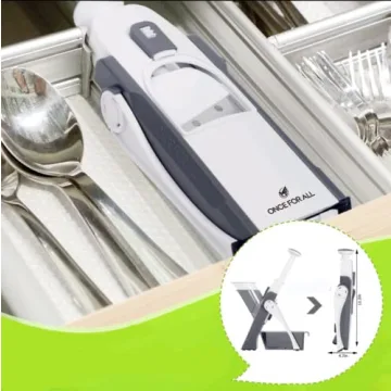 ONCE FOR ALL Safe Mandoline Slicer Fast Meal Prep Tool
