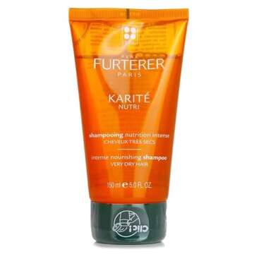 Rene Furterer KARITE NUTRI Intense Nourishing Shampoo, Very Dry Damaged Hair, Shea Oil, Shea Butter, 5 oz.