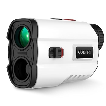 Golf Rangefinder 700 Yards - Laser Range Finder with Slope Correction, Rechargeable, Ergonomic Desig...