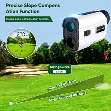 Accurate Golf Rangefinder 700 Yards - Slope & USB Rechargeable