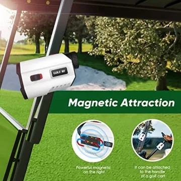Accurate Golf Rangefinder 700 Yards - Slope & USB Rechargeable