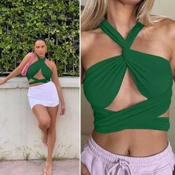 ZAFUL Halter Crop Top - Stylish & Versatile Cami