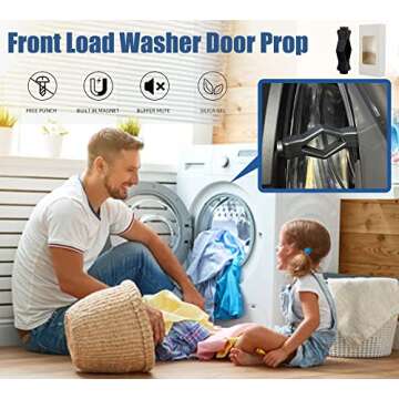 Magoog Washer Door Prop - Keep Your Front Load Washer Fresh & Odor-Free
