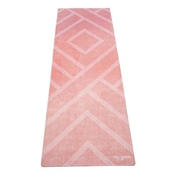 YOGA DESIGN LAB | Travel Yoga Mat | 2-in-1 Mat+Towel | Lightweight, Foldable, Eco Luxury | Ideal for...