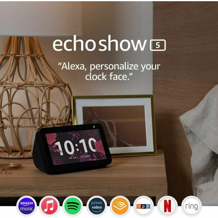 Echo Show 5 with Alexa - Smart Display for Connection
