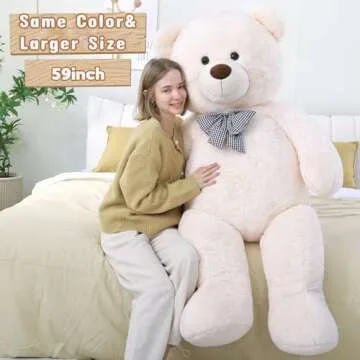 Giant Misscindy Teddy Bear Plush 47 inch for Kids