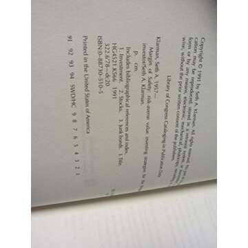 Margin of Safety: Risk-Averse Value Investing Strategies for the Thoughtful Investor