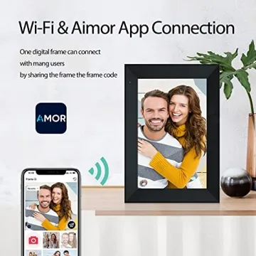 Anna Bella 10.1 Inch WiFi Digital Picture Frame HD Touch