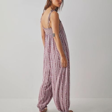 SOLILOQUY Boho Summer Jumpsuit for Stylish Comfort