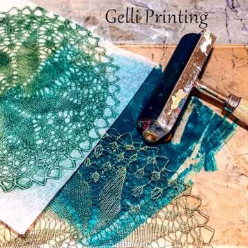 Artist Teabag Paper 12""x360"" for Mixed Media Art, Wet Strength Tissue for Printmaking, Collage, Gelli Plate, Cyanotype, White