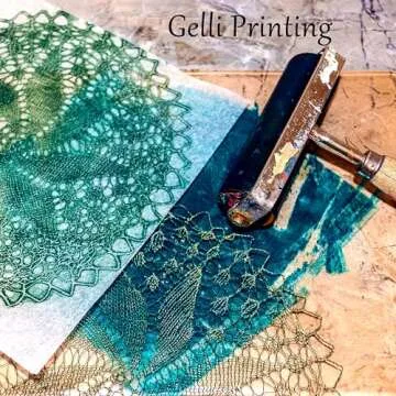 Artist Teabag Paper 12""x360"" for Mixed Media Art, Wet Strength Tissue for Printmaking, Collage, Gelli Plate, Cyanotype, White