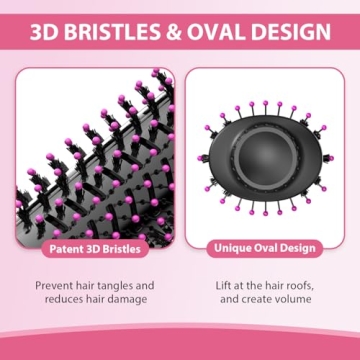 MiroPure 4-in-1 Hair Dryer Brush for Effortless Styling