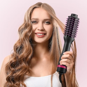 MiroPure 4-in-1 Hair Dryer Brush for Effortless Styling