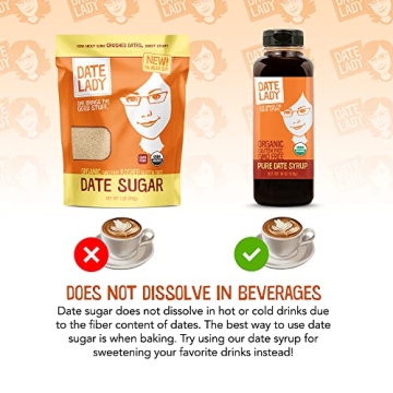 Date Sugar 16 Ounces - Healthy Natural Sweetener