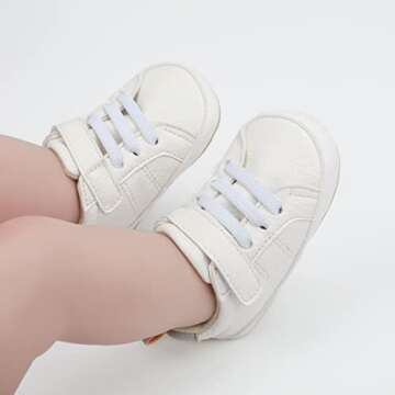 E-FAK Baby Shoes Non-Slip Toddler Sneakers for Infants