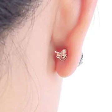 DELECOE 14K Gold Plated Earring Backs Replacements, 925 Sterling Silver Hypoallergenic Secure Gold Earring Backs Locking for Studs Earrings