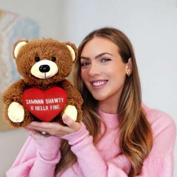 Zamnnn Shawty U Hella Fine Funny Teddy Bear Gift