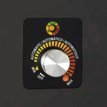 PelPro PP70 Pellet Stove for Home Heating - 70 lb Hopper, 42,500 BTU Heats up to 2,000 Sq. Ft., Easy-Dial Temp Control, Built-in Thermostat with Auto-Ignition, Variable Speed Blower