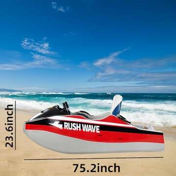 High-speed Electric Surfing Boat for Adults - Ride the Waves