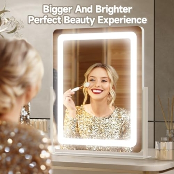 PRIMETEK LED Vanity Mirror with Touch Control Lighting