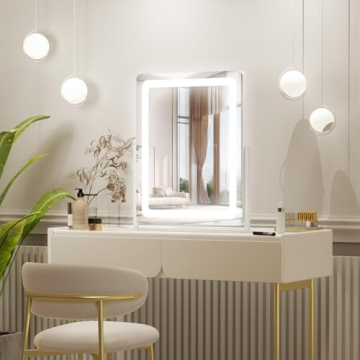 PRIMETEK LED Vanity Mirror with Touch Control Lighting