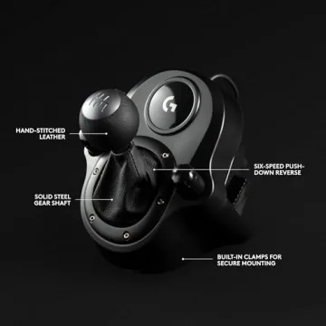 Logitech G Driving Force Shifter – Compatible with G29, G920 & G923 Racing Wheels for-PlayStation 5, Playstation 4, Xbox-Series X|S, Xbox-One, and-PC