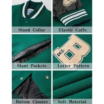 Stylish Aelfric Eden Varsity Jacket for Trendy Look
