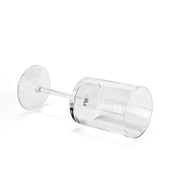 Classic Acrylic Premium Quality Plastic Tumblers |Set of Clear, 6 Each: 10-Ounce , Dishwasher Safe (Clear, 10-ounce)