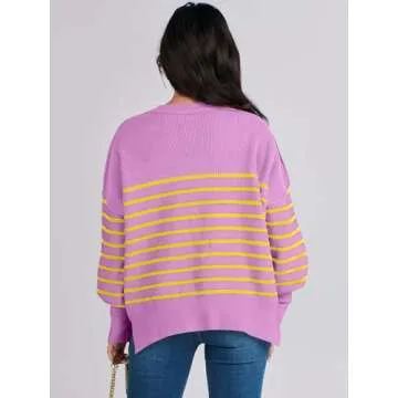 ANRABESS Oversized Sweater for Women - Cozy Fall Style