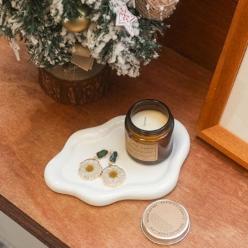 CCINPPY Cloud Ceramic Jewelry Tray - Fun & Cute Design